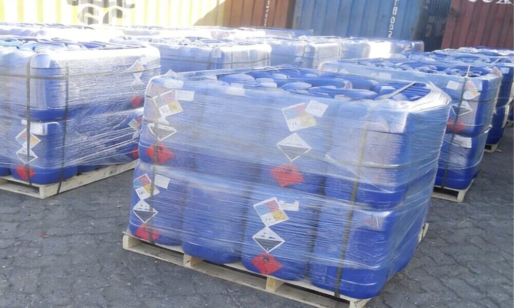 Transporting hazardous goods like batteries