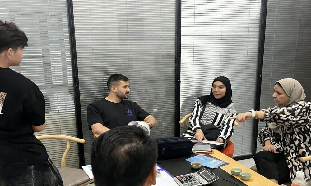 Freight meeting with Bahrain client