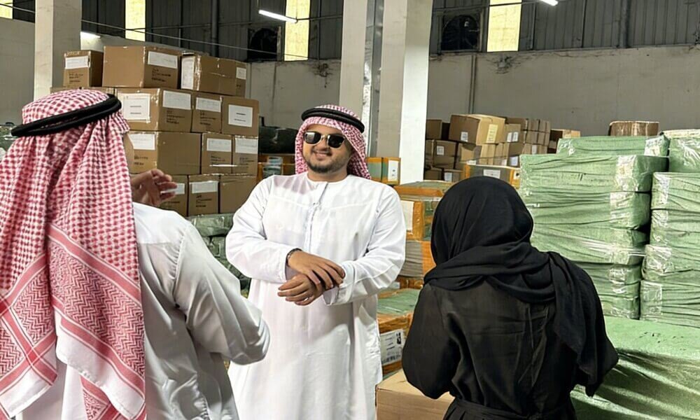 Saudi client on-site visit